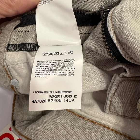 Fiorucci Jeans Push Up | Size 30 | Made in Tunisia | NWT - Picture 8 of 15